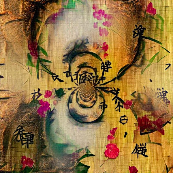 Japanese Motif by Bruce Rolff